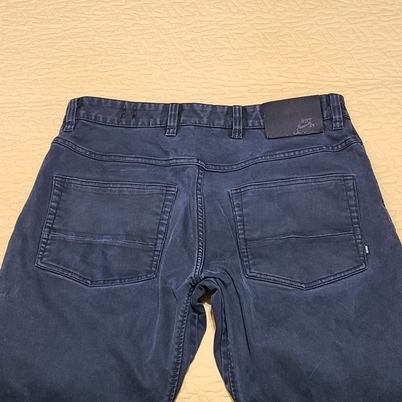 Nike SB skateboard style stretch straight jeans size 32 - Picture 8 of 11